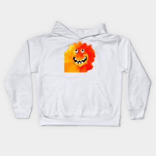 Cute Monsters Goofy Smile Meme Kids Hoodie